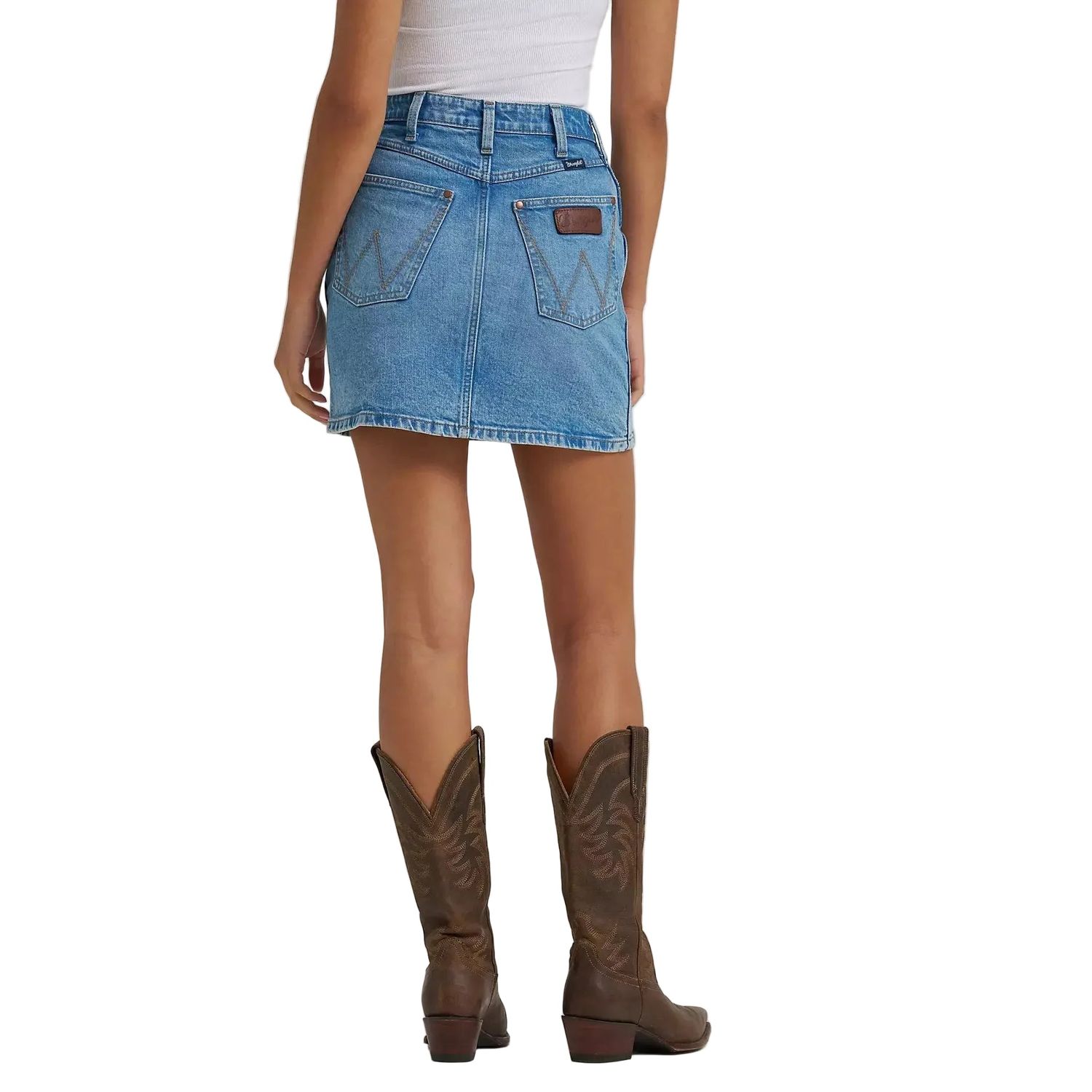Wrangler® Women's Retro® Bailey Denim Skirt - Mikayla