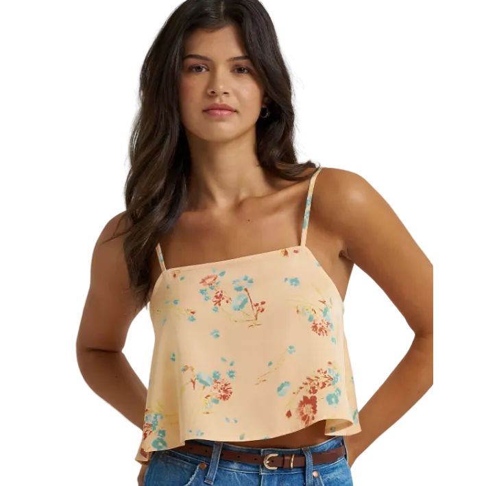 Wrangler Women's Retro Vintage Tank - Orange