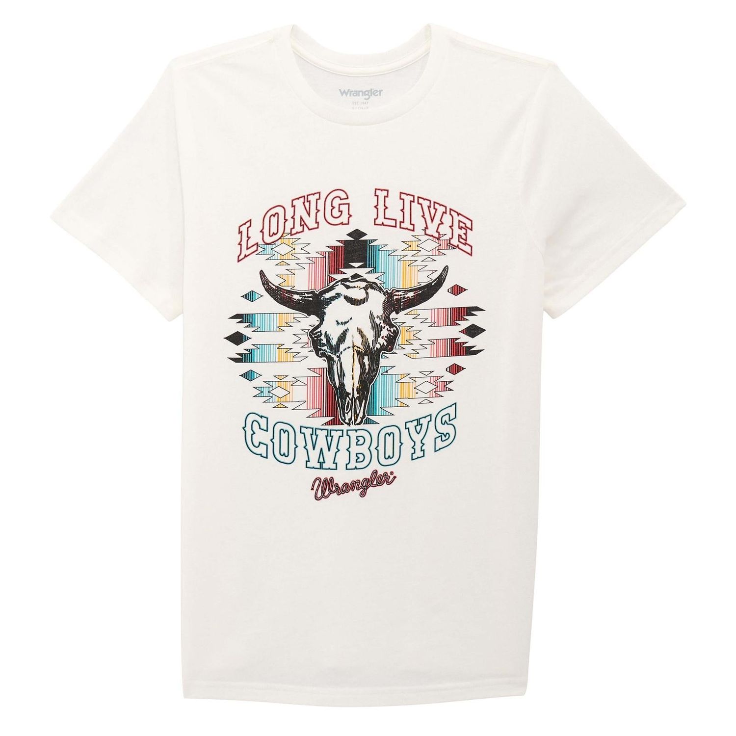 Wrangler Women's Short Sleeve Tee Shirt - Bright White Heather - 112375853