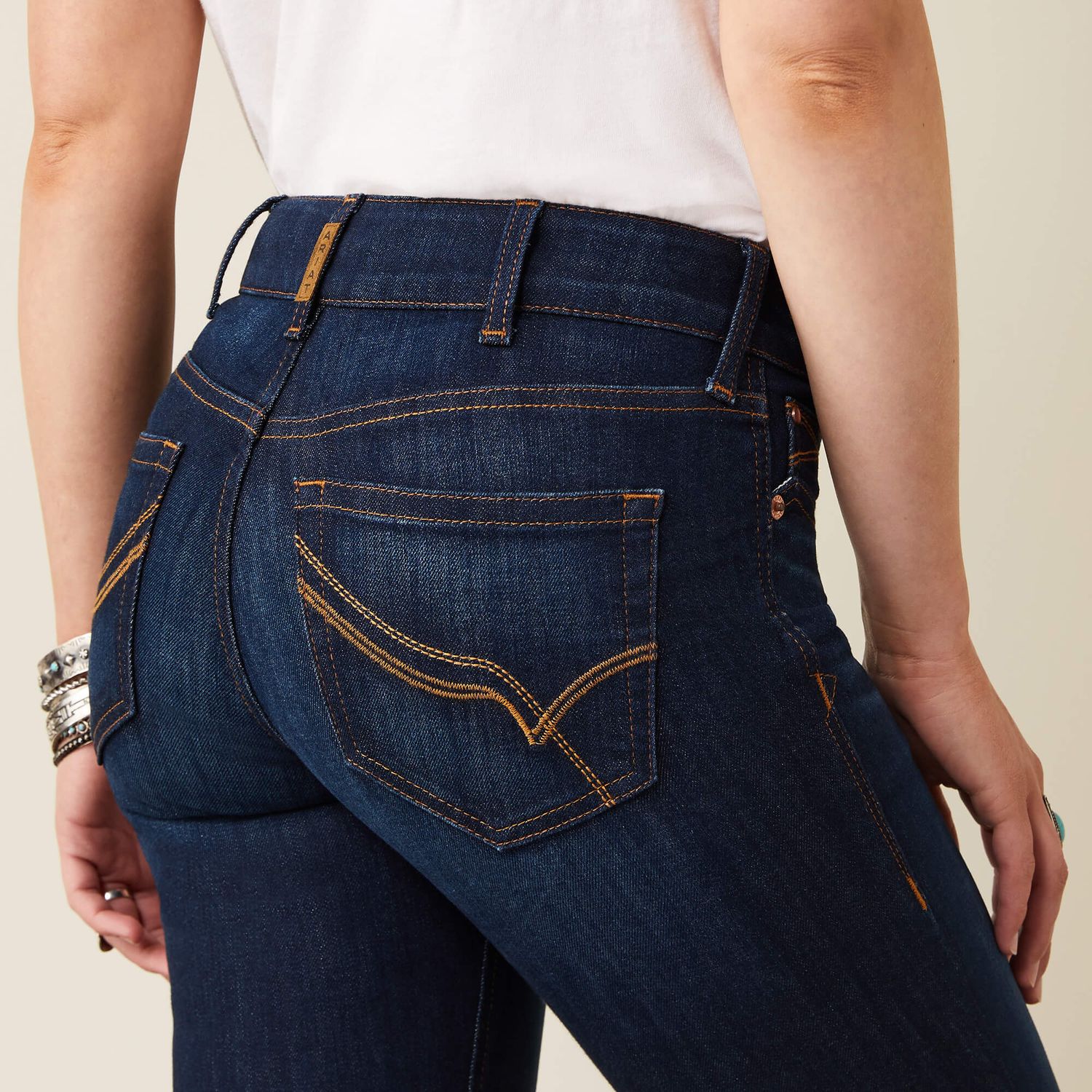 **Ariat Women's REAL Perfect Rise Yrises Flare Jeans - Pennsylvania**FINAL SALE**