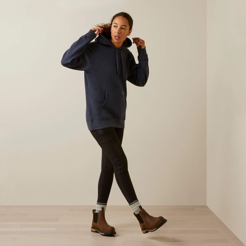 **Ariat Women's Rebar Superior Hoodie - Navy Heather