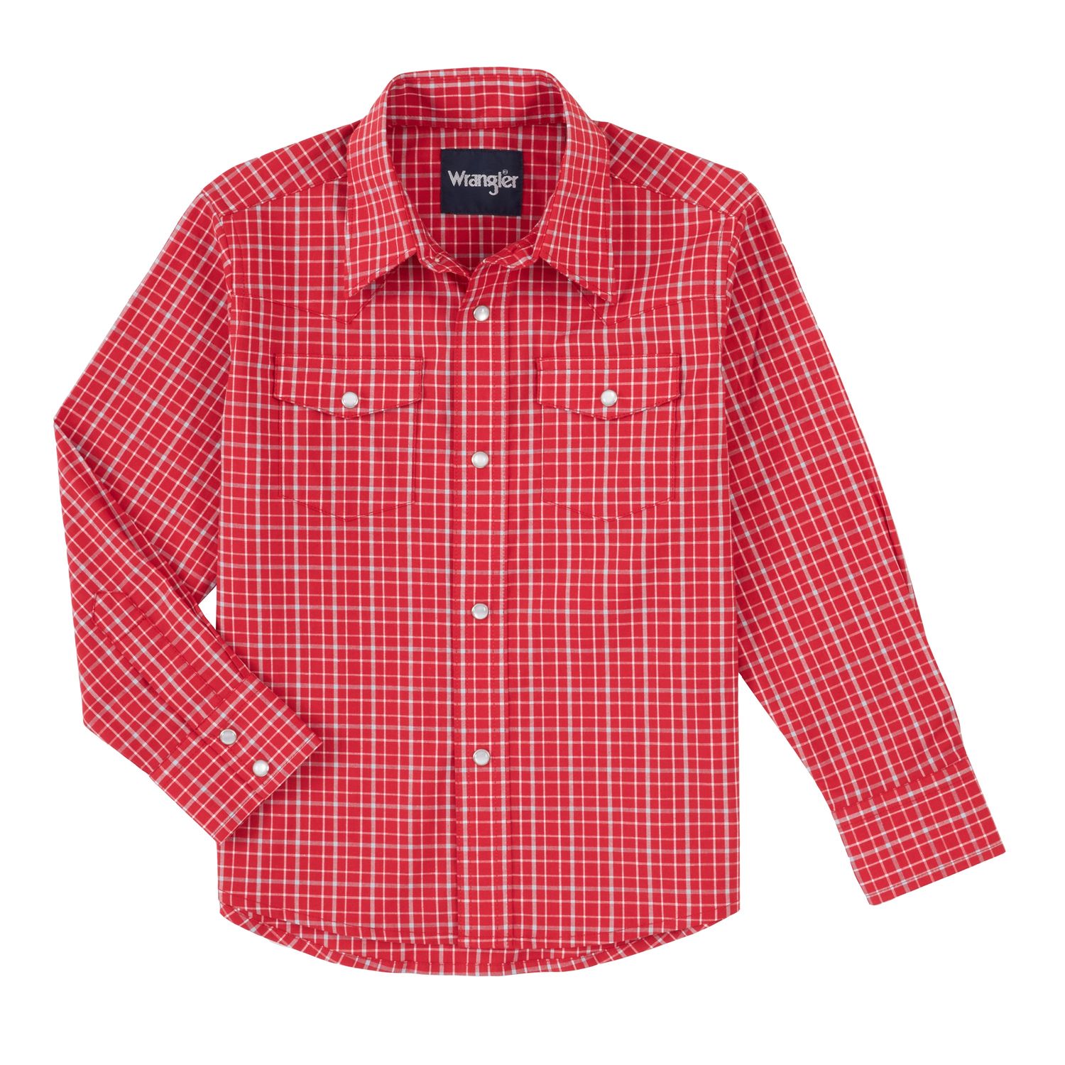**Wrangler Boys Wrinkle Resist Shirt**FINAL SALE**