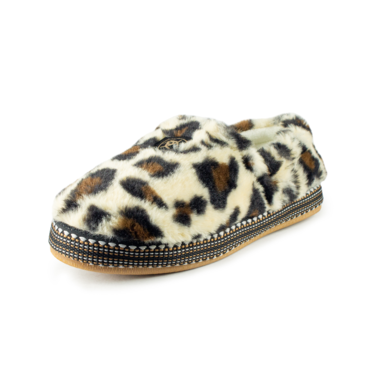 **Ariat Women's Snuggle Slippers - Cream Leopard**FINAL SALE**