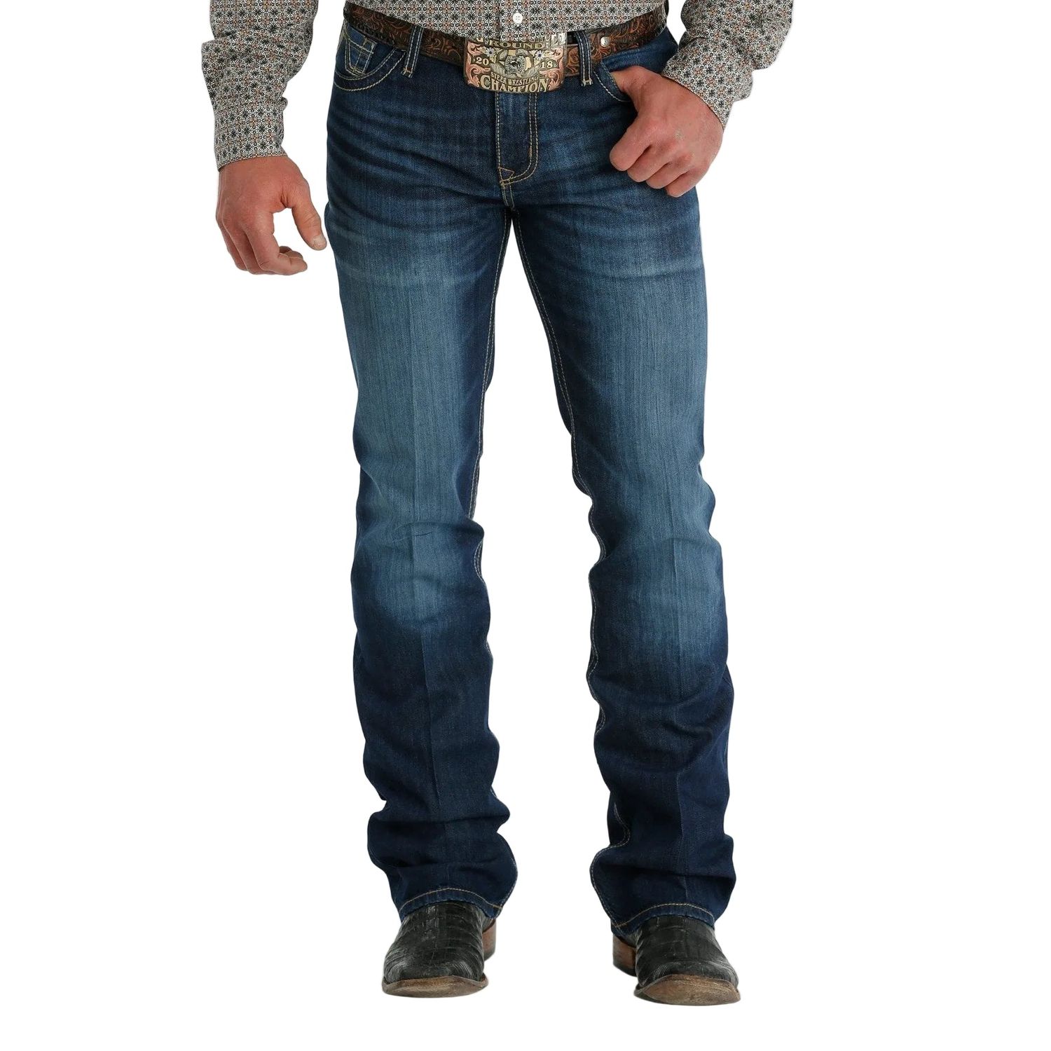 **Cinch Men's Ian Slim Straight Jeans - Rinse**FINAL SALE**