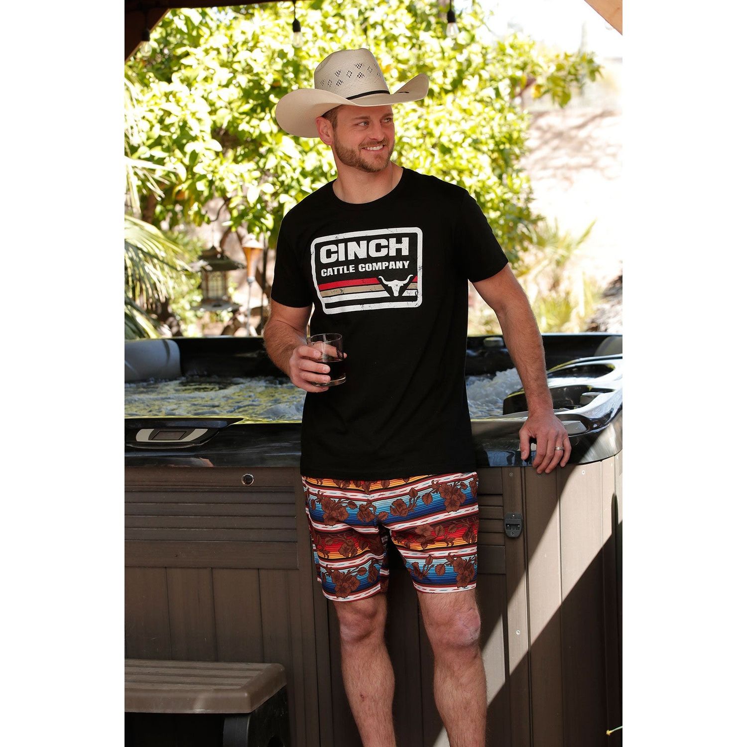Cinch Men's Swim Trunks - Multi