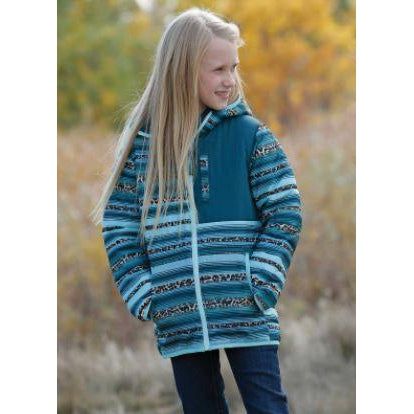 **Cruel Girl Quilted Jacket Turquoise**FINAL SALE**
