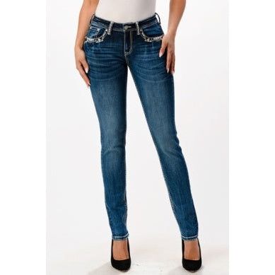 **Grace in LA Jeans - Aztec**FINAL SALE**