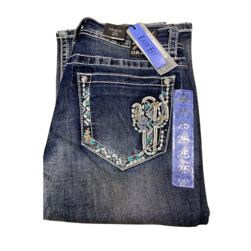 **Grace in LA Jeans - Cactus