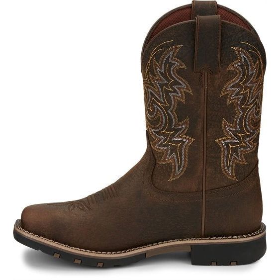 **Justin Mens Fireman Western Boots