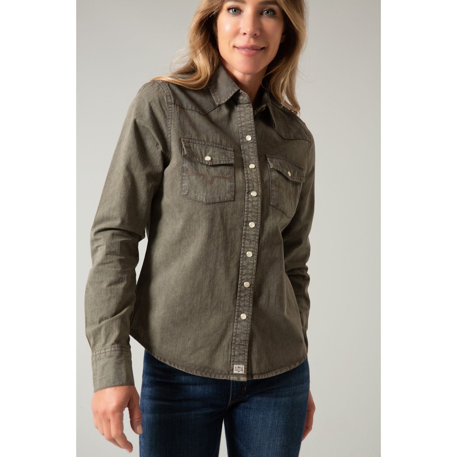**Kimes Women's Kaycee Denim Top**FINAL SALE**