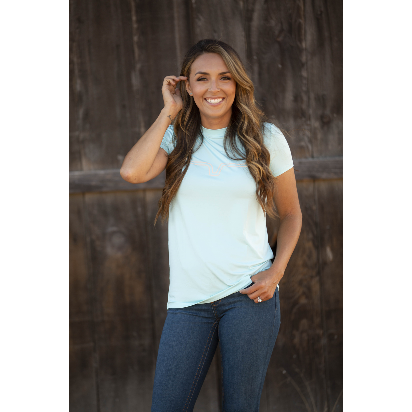 **Kimes Outlier Ladies Tech Tee**FINAL SALE**