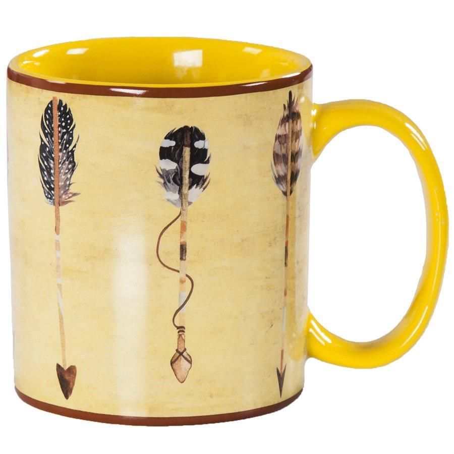 **Large Arrow Design Mug**FINAL SALE**