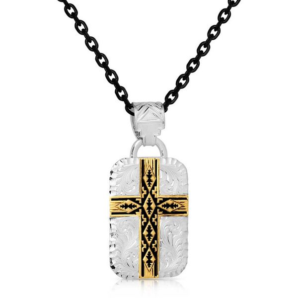 **Montana Silversmith Trust &amp; Honor Cross Necklace