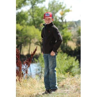 **Cinch Boys Bonded Jacket - Brown**FINAL SALE**