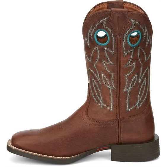 **Justin Mens Bowline Western Boots