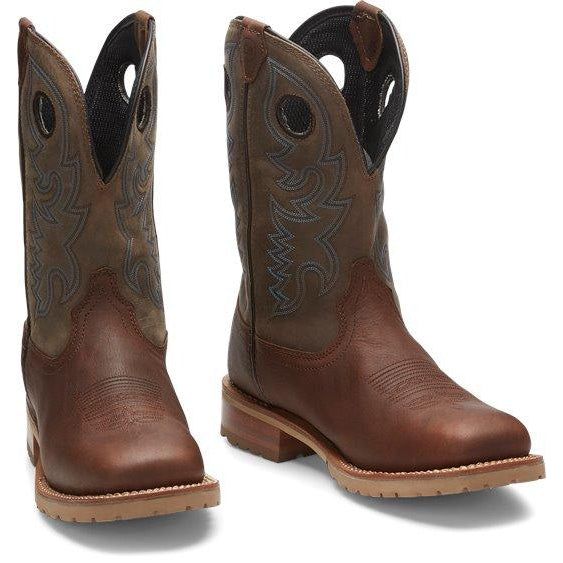 **Justin Mens Marshal Gun Waterproof Boots