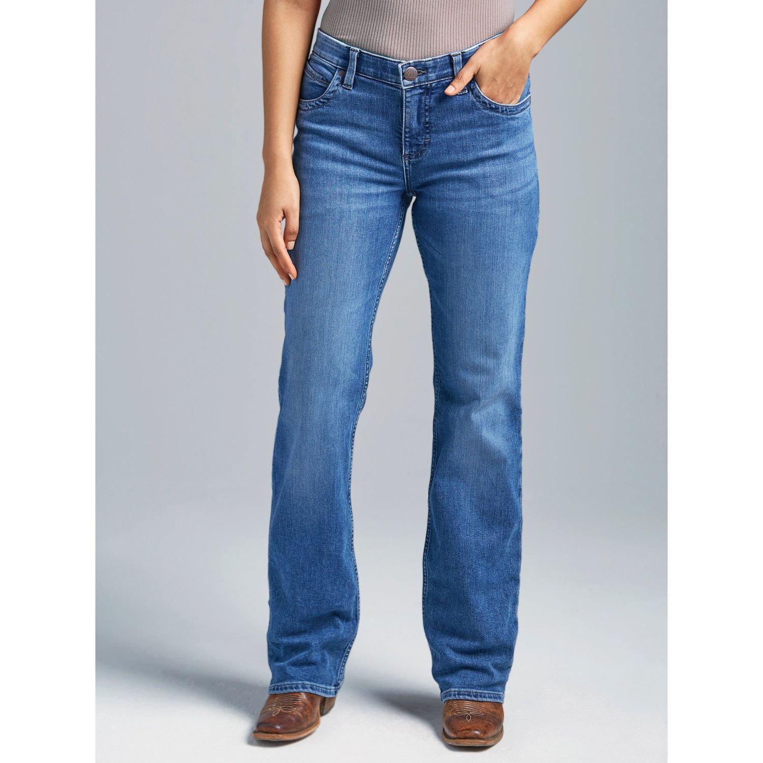 **Wrangler Women's Ultimate Riding Q-Baby Bootcut Jeans - Maddie**FINAL SALE**