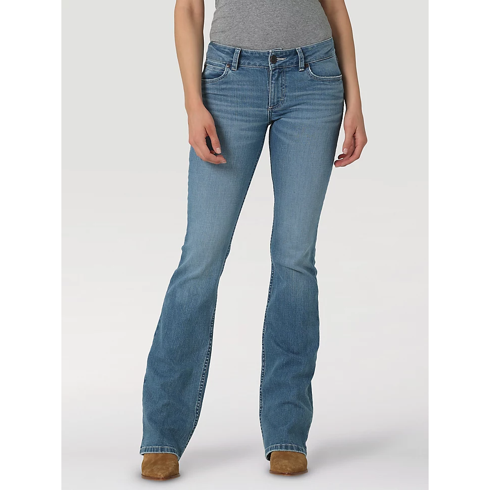 **Wrangler Women's Retro Mae Mid Rise Bootcut Jeans - Paige**FINAL SALE**