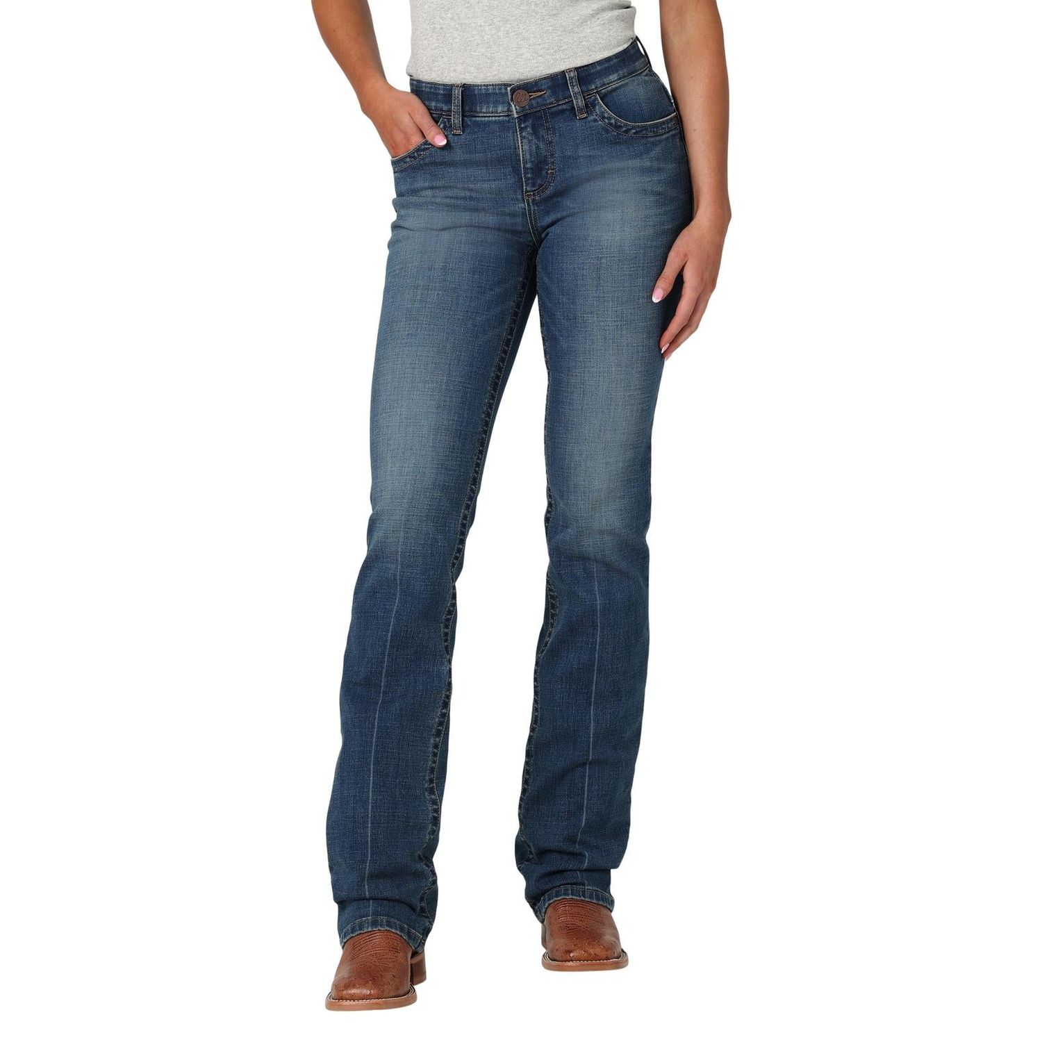 **Wrangler Women's Ultimate Riding Jean Willow Bootcut Jeans - Marie**FINAL SALE**