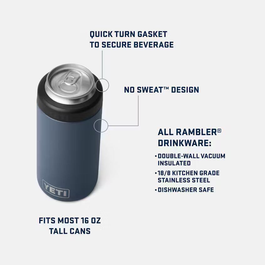 YETI Rambler 473 mL Colster Tall Can Insulator