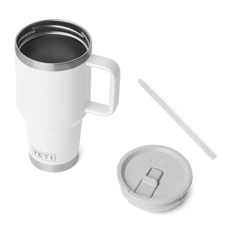 YETI Rambler 887 mL Travel Straw Mug with Straw Lid
