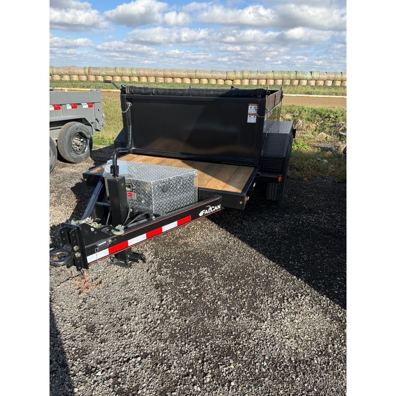2026 Falcan FLD-270 5'x10' Dump Trailer-Black