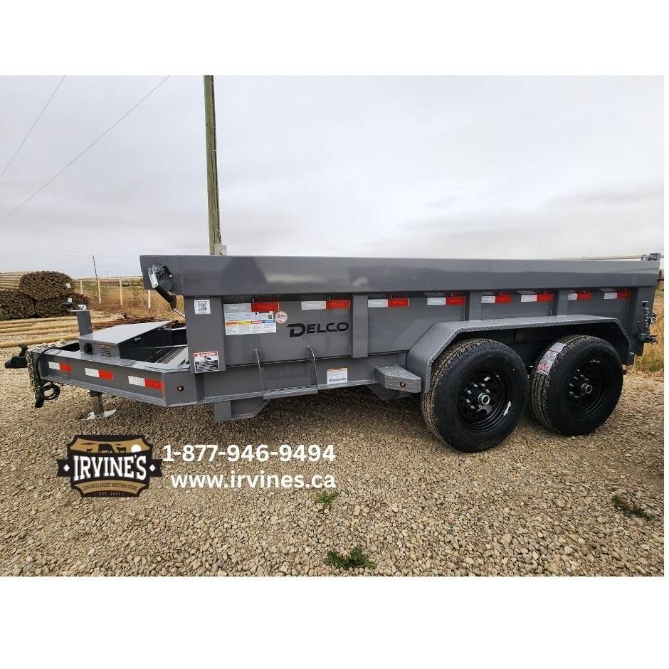 2026 Delco 14K Bumper Pull Dump