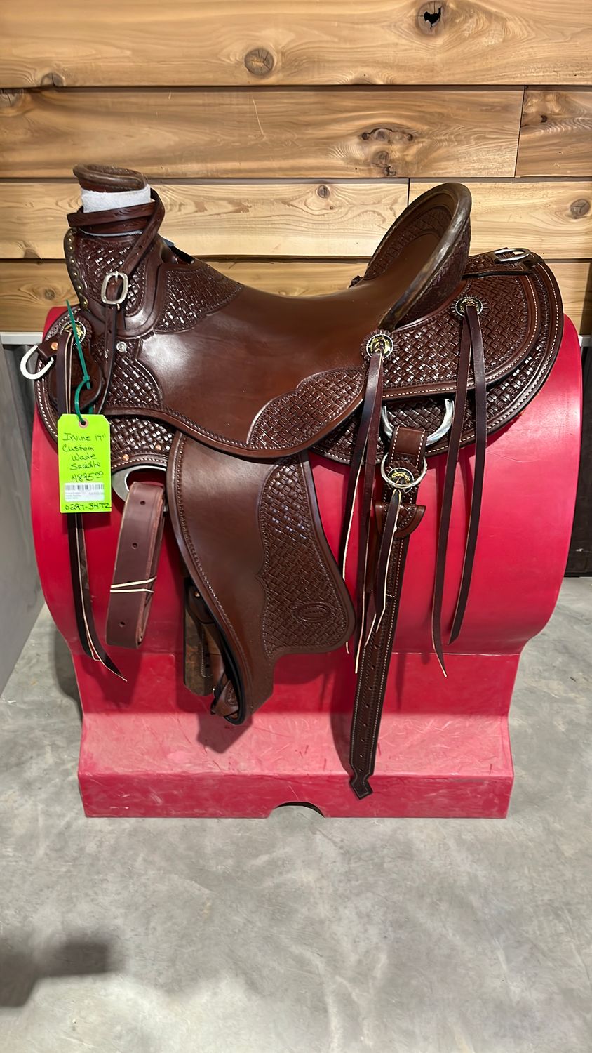 Irvine Custom 17" Wade Saddle-0297-3472