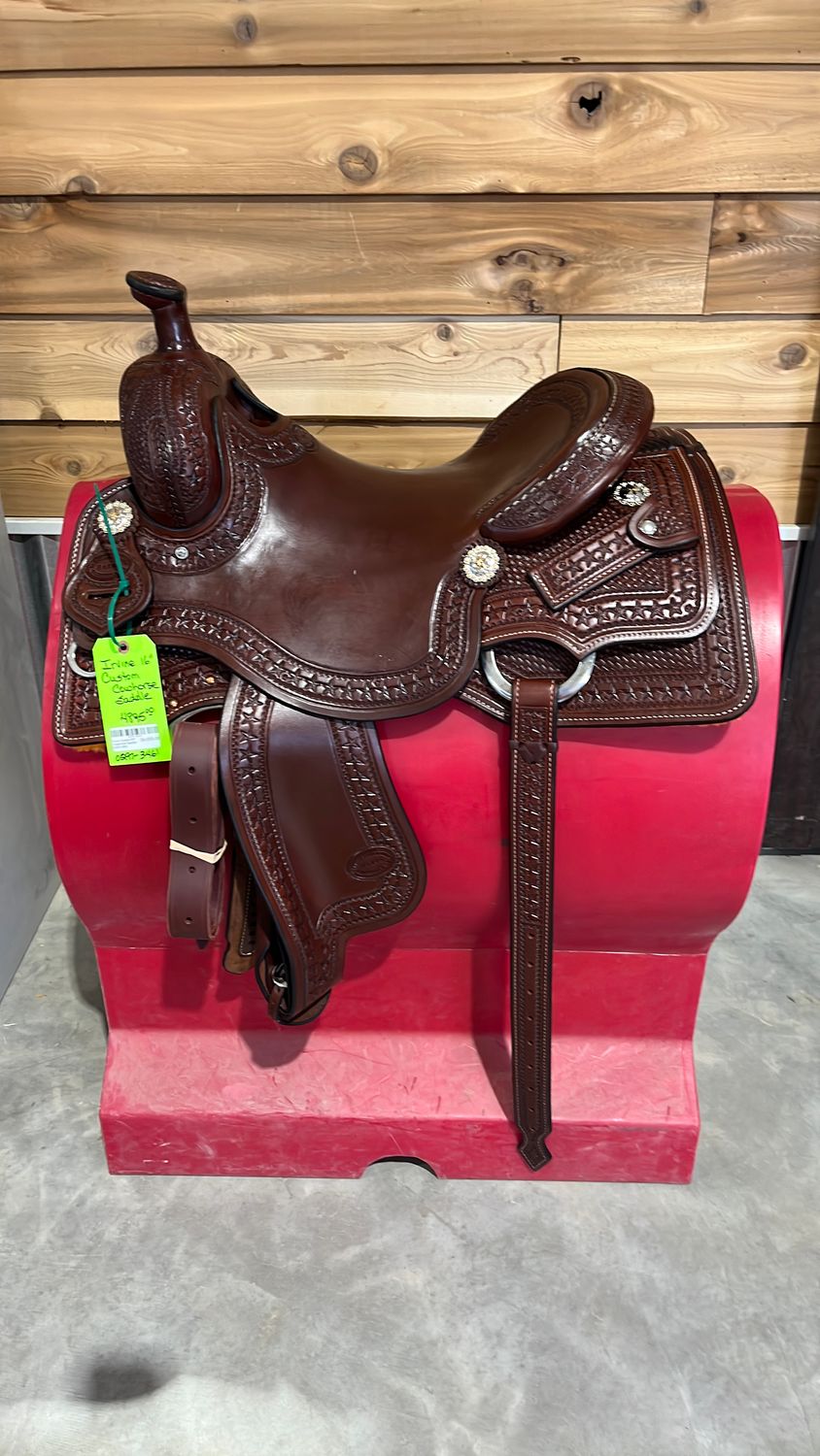 Irvine Custom16" Cowhorse Saddle 0297-3461