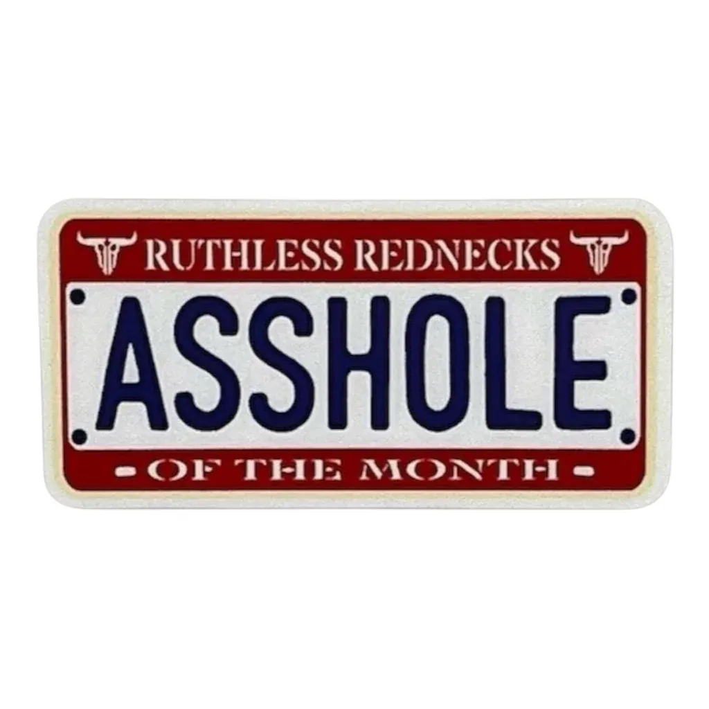 Ruthless Rednecks Brake Check Sticker