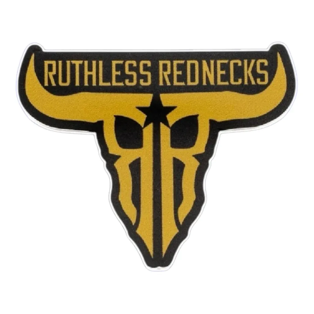 Ruthless Rednecks Raw Talent Sticker - Multiple Colours