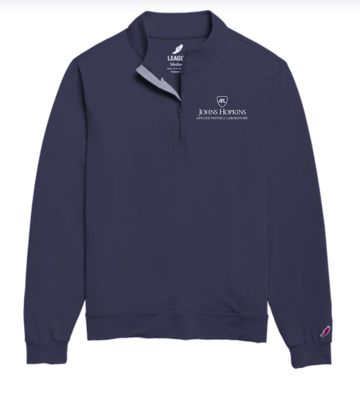 Fall Navy 1/4 Zip — LS