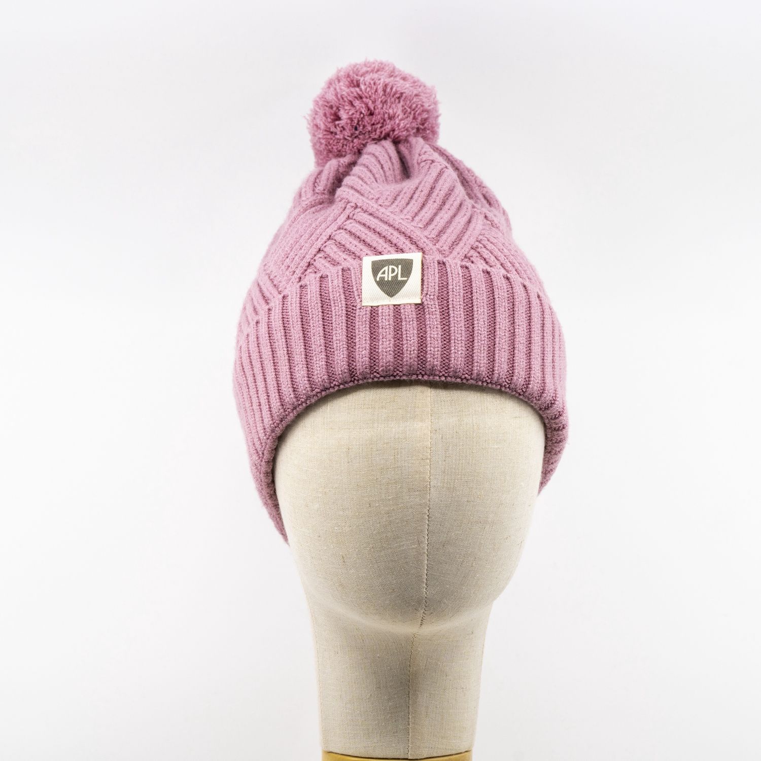 Cuff Beanie — Dusty Rose