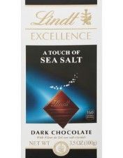 Lindt, Dark Chocolate Sea Salt