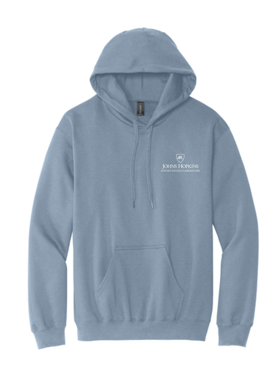 Flag Hoodie, Color: Stone Blue, Shipping: APL Store Pickup Only, Size: S