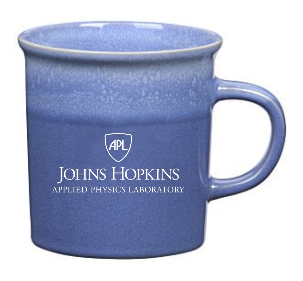 Ceramic Two Tone Blue Mug