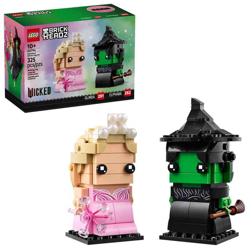 Elphaba &amp; Glinda Figures