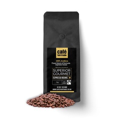 Cafefairtrade Superior Gourmet Espresso Beans (6 X 1Kg)
