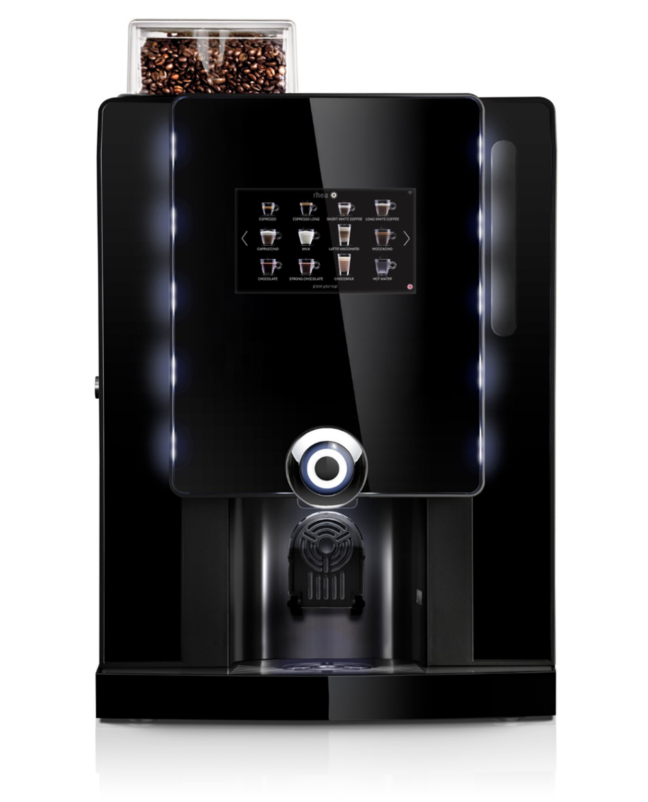 Rhea Business Line VHO with 7" Touch Media Screen Bean to Cup
