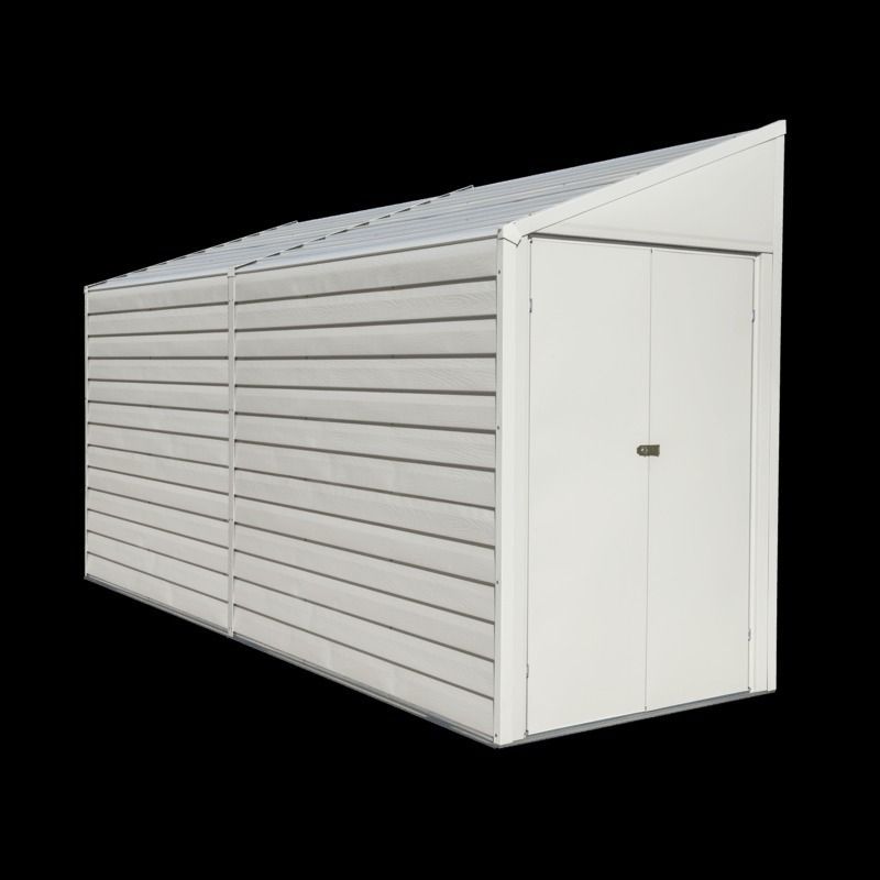 Arrow Yardsaver 4x10 Steel Shed Kit - Eggshell (YS410-A)