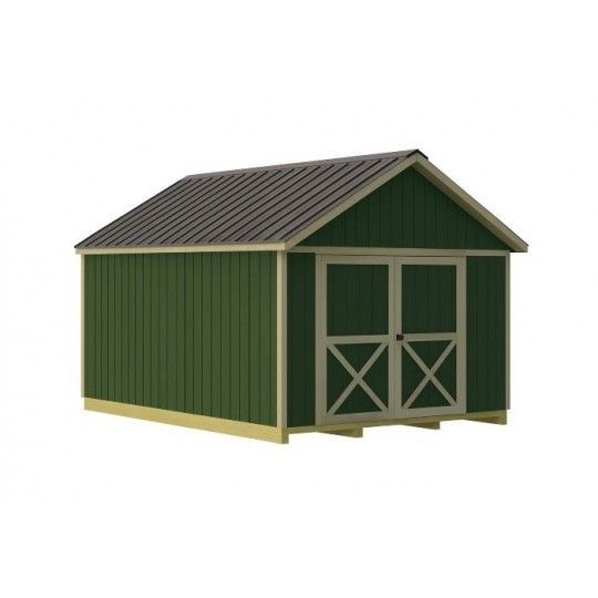 Best Barns Crafter's Connection 12x16 Pre-Cut Wood Shed Kit w/ Centered Gable Door (CCONDG16C) Best Barns Crafter's Connection 12x16 Pre-Cut Wood Shed Kit w/ Centered Gable Door (CCONDG16C)