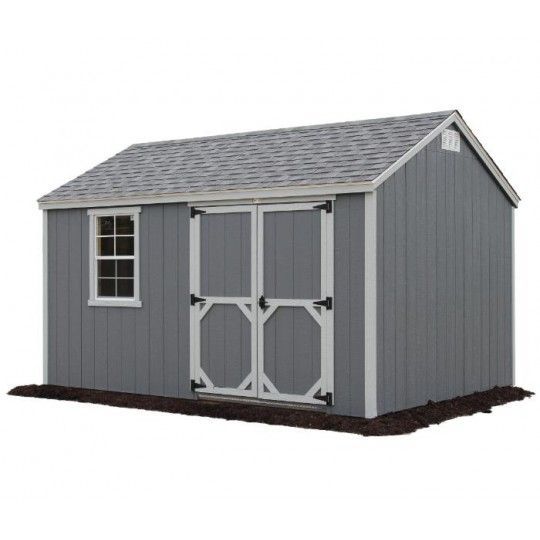 EZ-Fit Craftsman 10'W x 10'D Wood Storage Shed Kit (ez_craftsman1010) EZ-Fit Craftsman 10'W x 10'D Wood Storage Shed Kit (ez_craftsman1010)