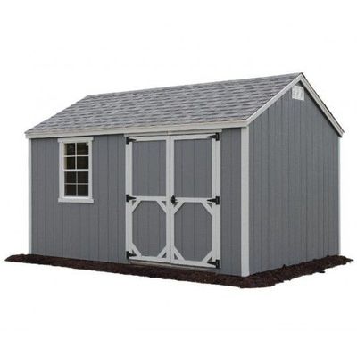 EZ-Fit Craftsman 10'W x 10'D Wood Storage Shed Kit (ez_craftsman1010) EZ-Fit Craftsman 10'W x 10'D Wood Storage Shed Kit (ez_craftsman1010)
