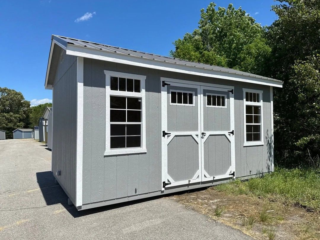 10x16 Deluxe A-Frame with Electrical Design #33