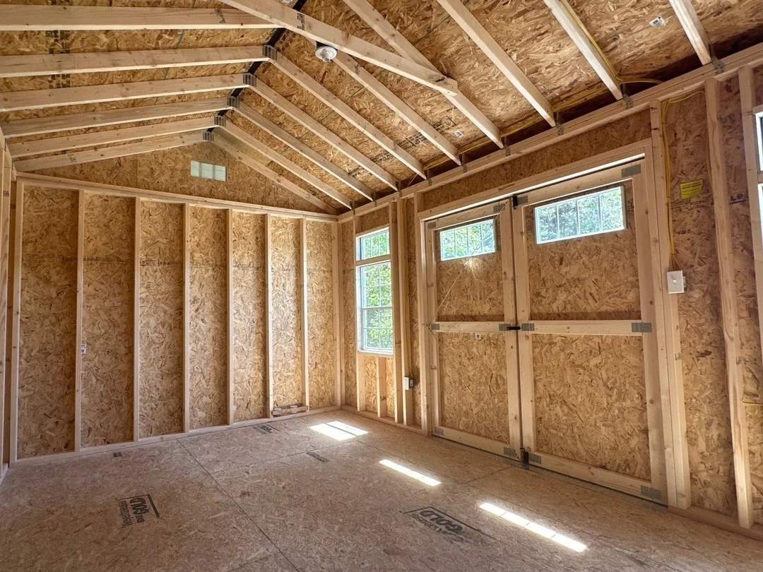 10x16 Deluxe A-Frame with Electrical Design #33