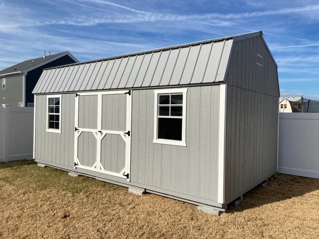 12x20 Deluxe High Barn Design #119