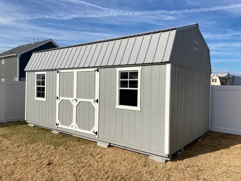 12x20 Deluxe High Barn Design #119 12x20 Deluxe High Barn Design #119