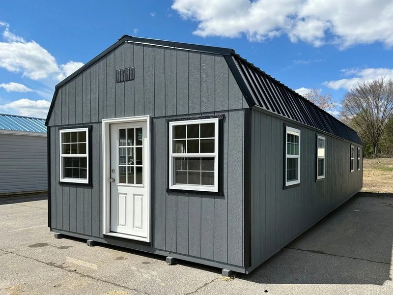 14x44 Deluxe High Barn Design #187 14x44 Deluxe High Barn Design #187