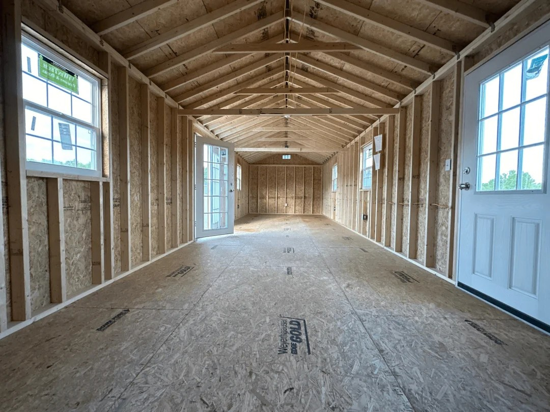 12x40 Deluxe A-Frame with Electrical Design #75