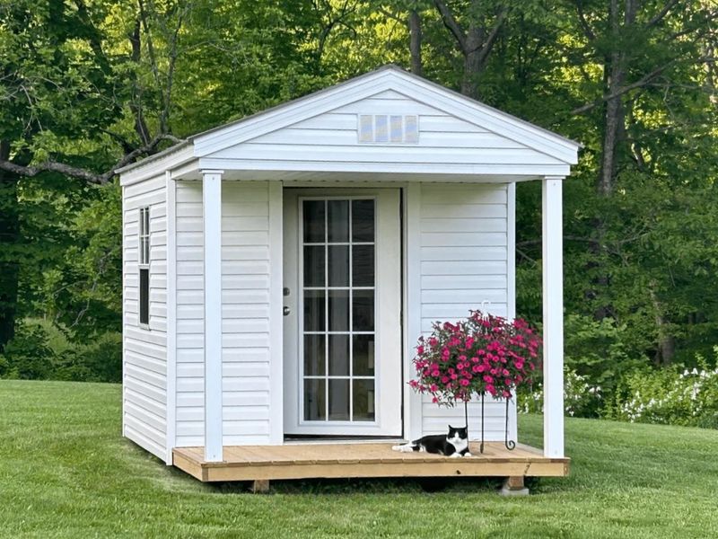 8x12 Vinyl Workshop Cabin Design #70 8x12 Vinyl Workshop Cabin Design #70